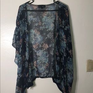 Floral coverup